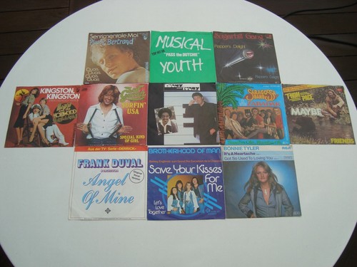 Sammlung 11x singles - sammlung, (7