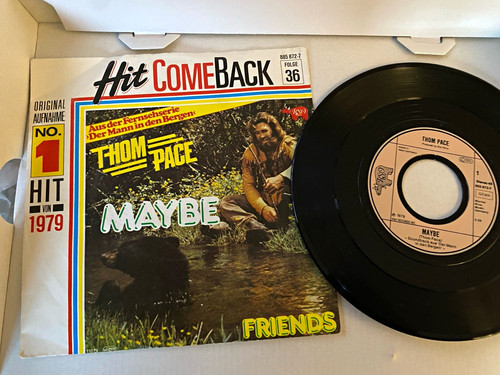 Thom pace maybe vinyl - pace, 7"